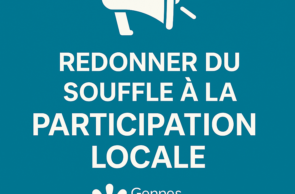 Redonner du souffle à la participation locale